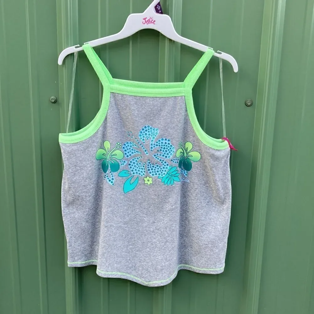Justice ruffle top